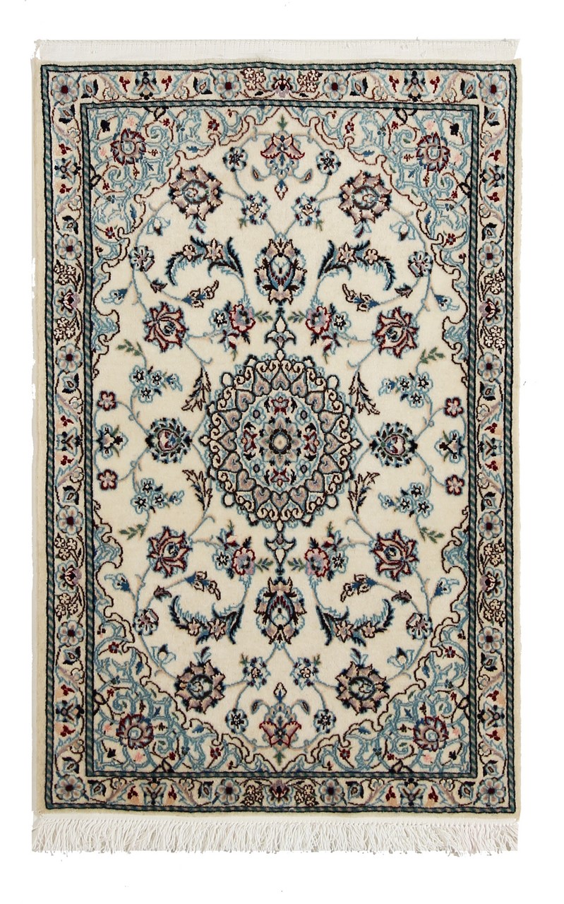 Tappeto persiano Nain 6La 97x61 97x61, Tappeto persiano Annodato a mano